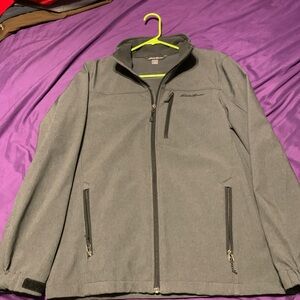 Eddie Bauer Men's Charcoal Gray Lightweight Jacket